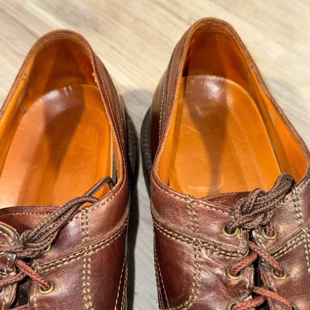 Allen Edmonds 1642 Brown Wilbert Split Toe Men's‎ Size 11.5 D